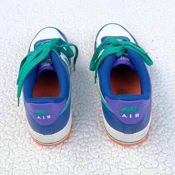 Nike Air Force 1 Low LV8 GS Gym Blue - Picture 4 of 6